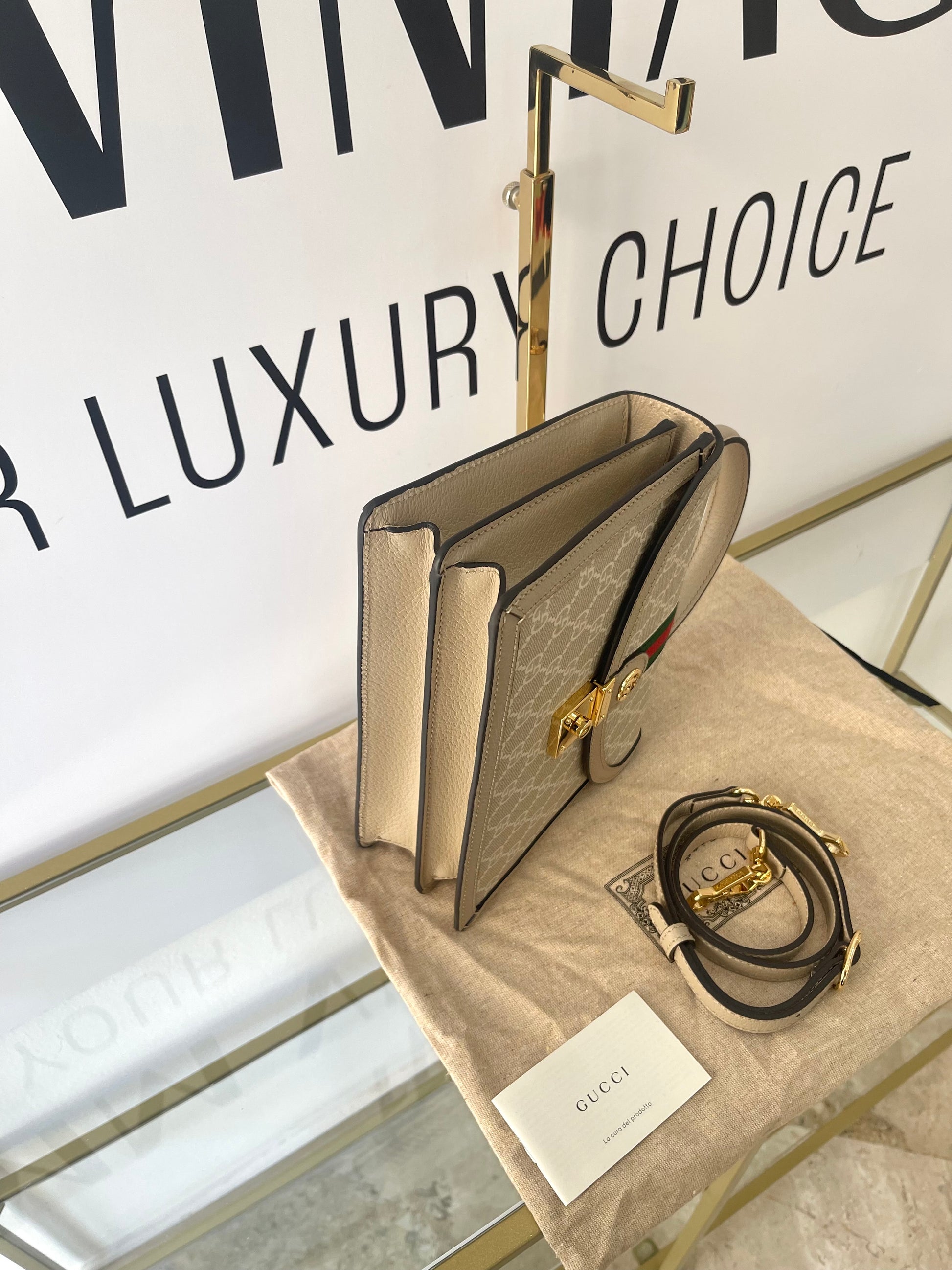 Borsa Ophidia GG Supreme Media Gucci