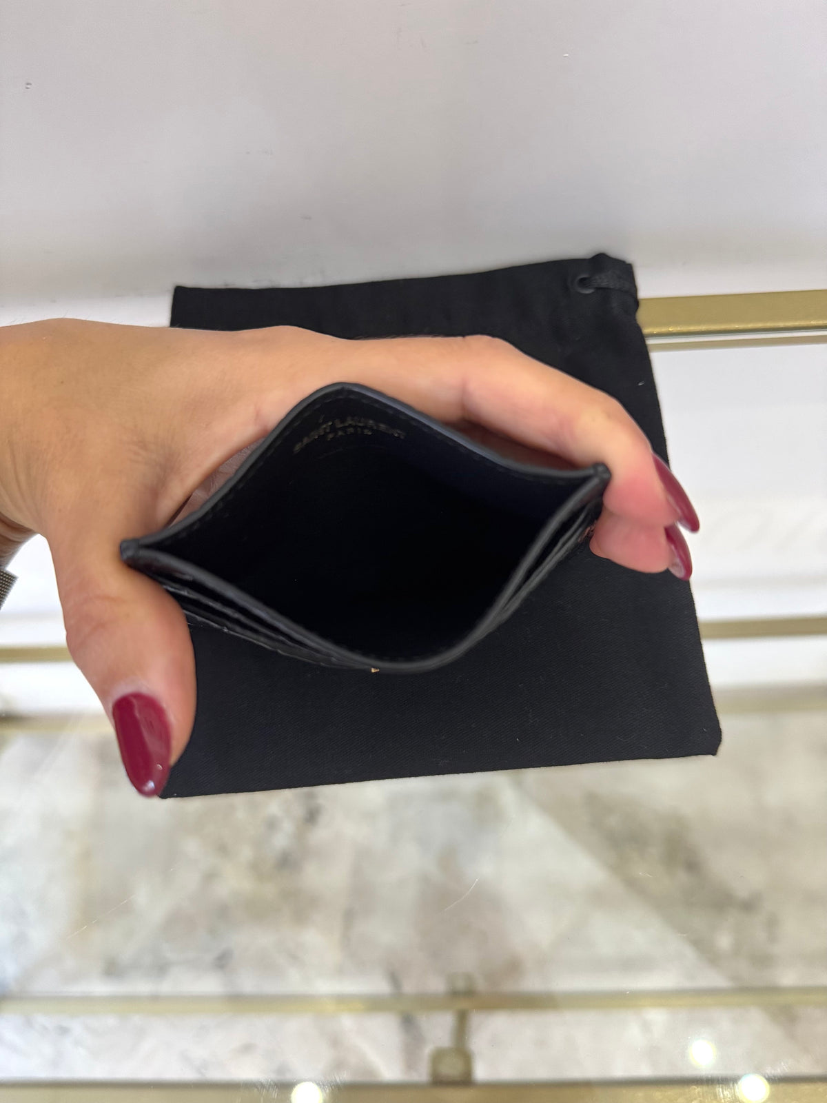 Porta Carte Cassandre Saint Laurent