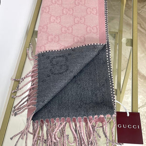 Sciarpa reversibile GG Gucci