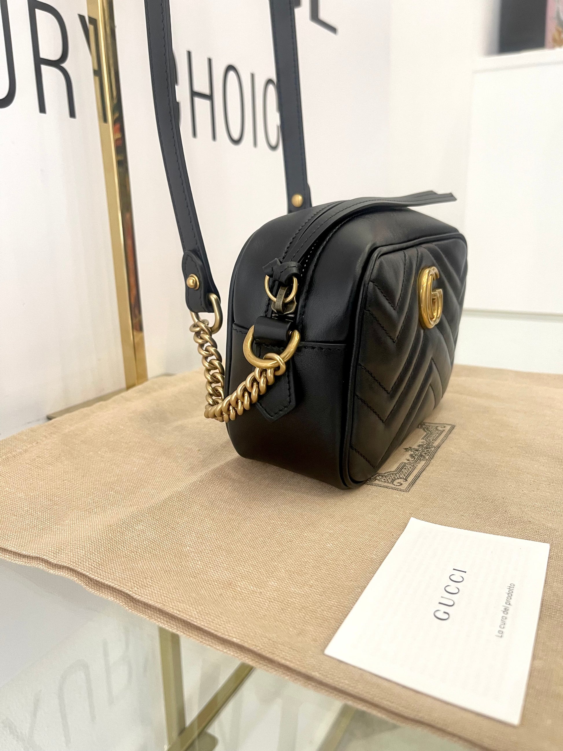 Borsa Mini Camera Bag GG Gucci