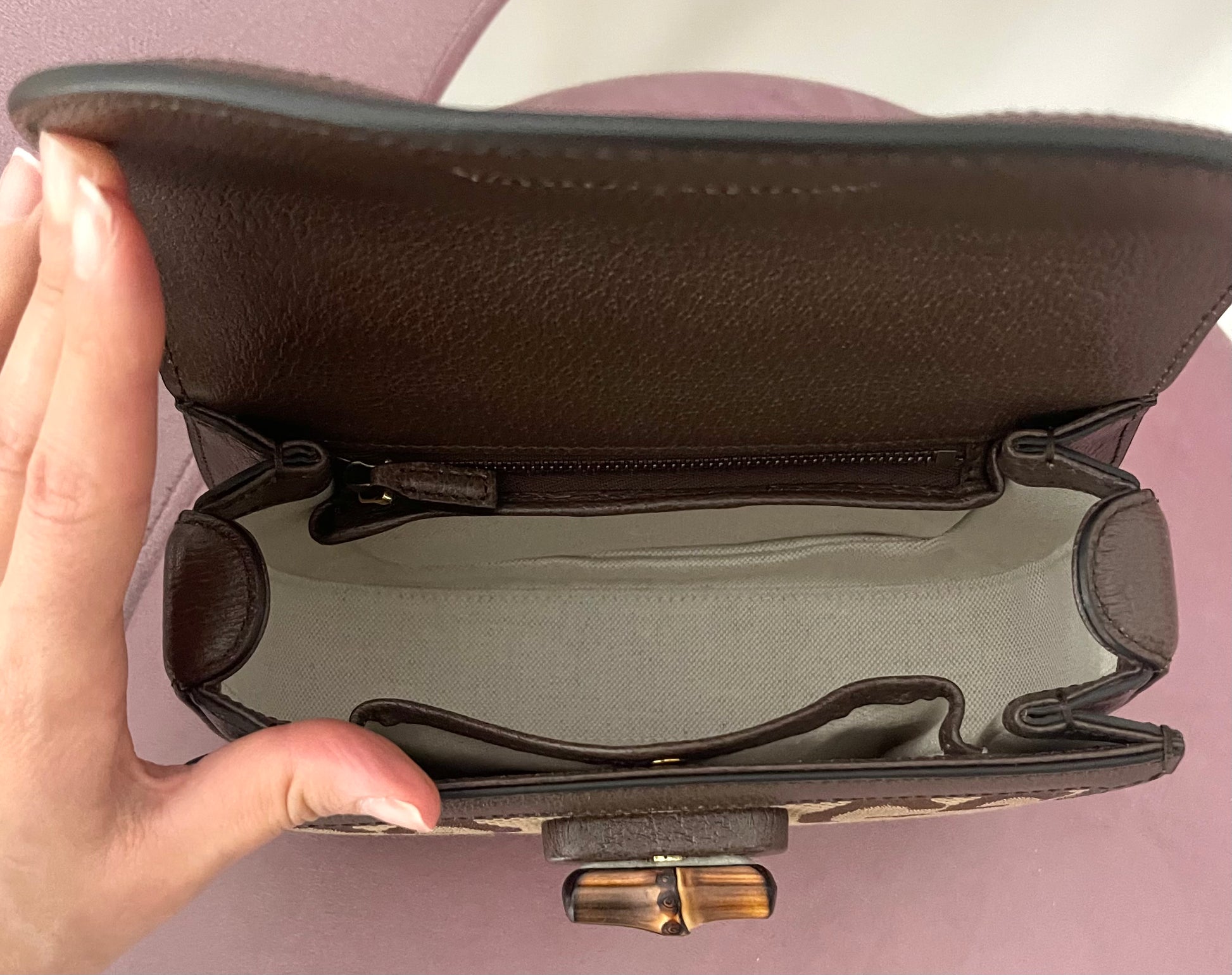 Borsa Bamboo 1947 Jumbo GG Gucci