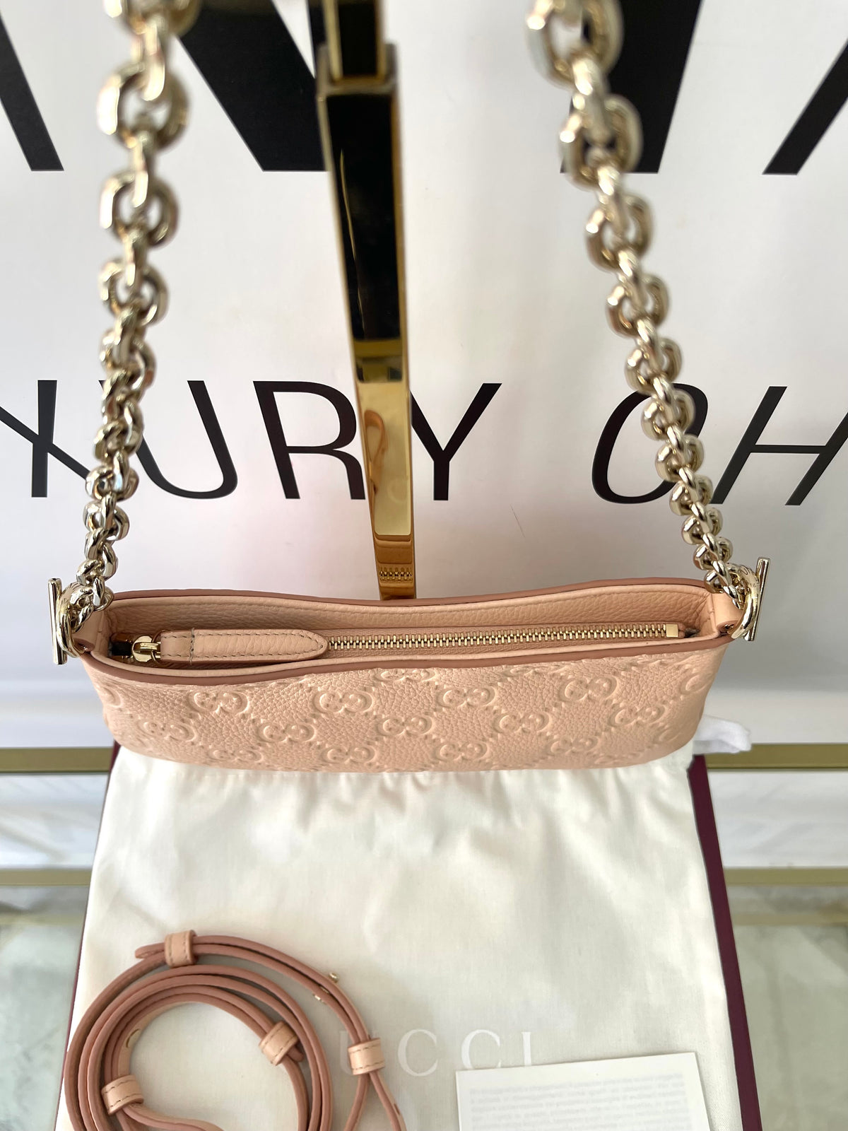 Borsa GG Emblem Gucci