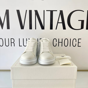 Sneaker Alexander McQueen white/silver