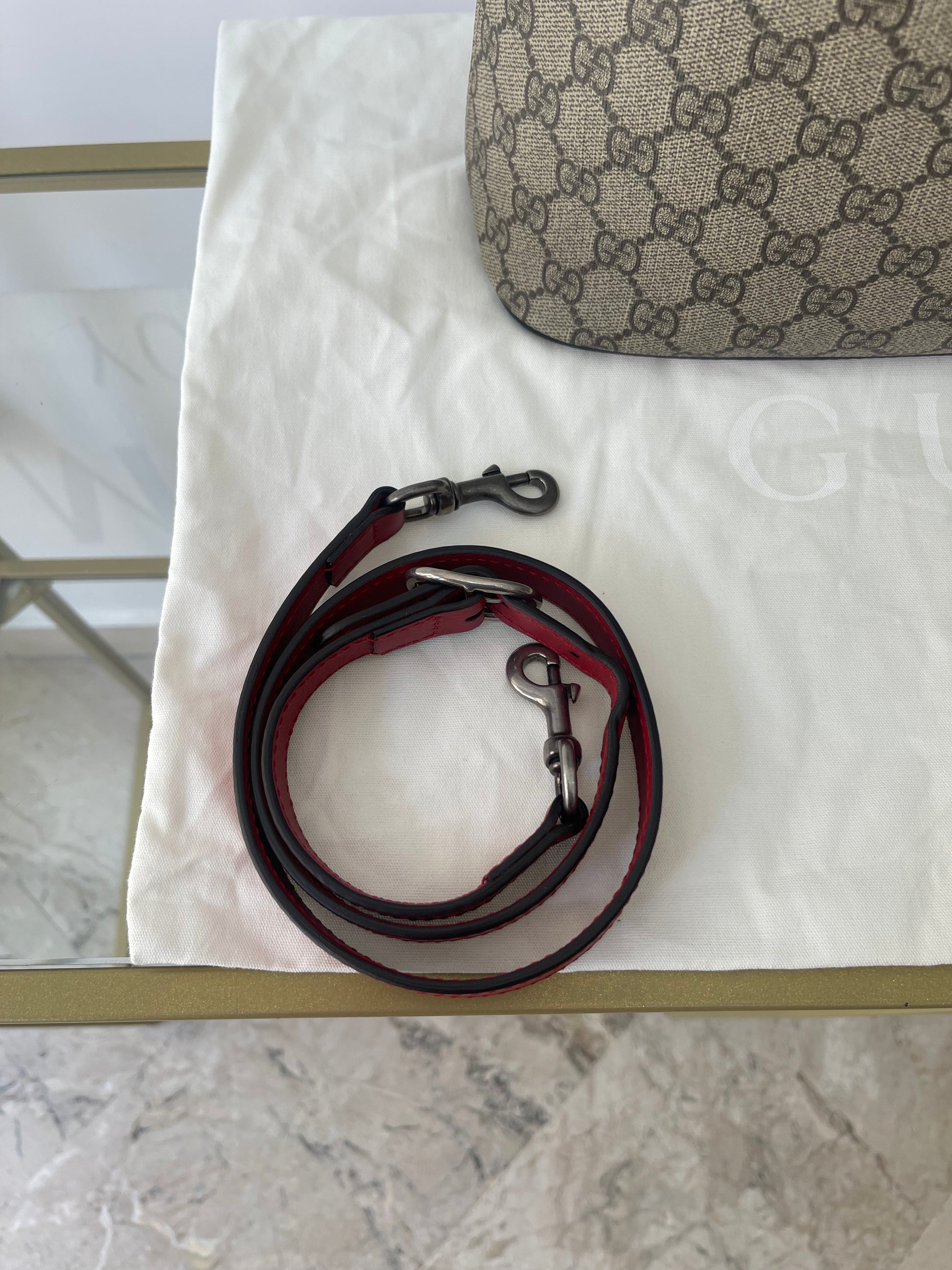 Borsa Hobo Linea A GG Supreme Gucci