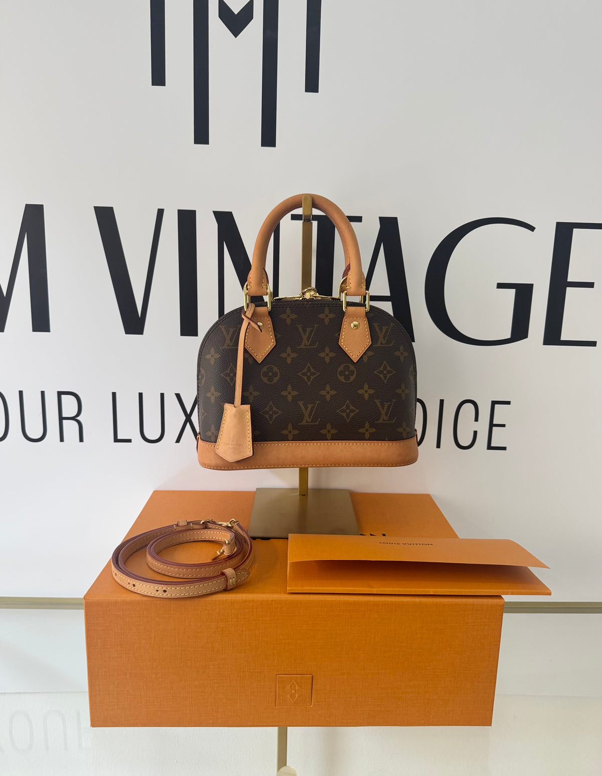 Borsa Alma BB Monogram Louis Vuitton