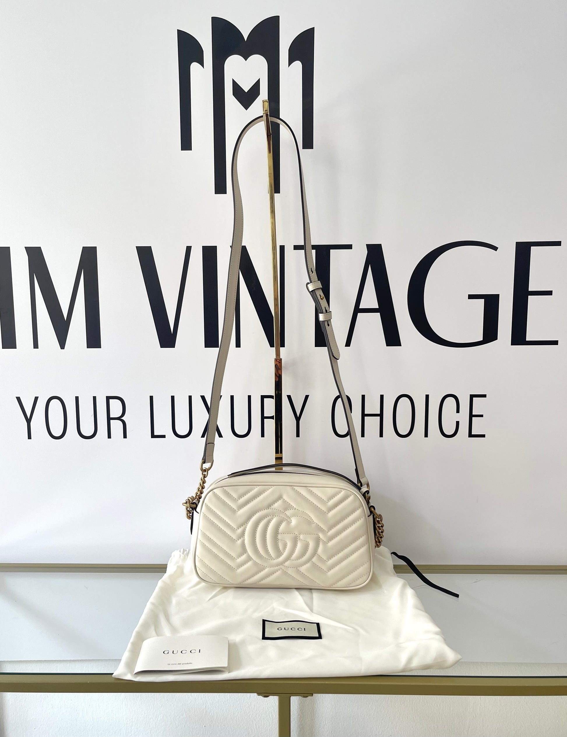 Borsa Camera Bag GG Marmont Matelassé Gucci