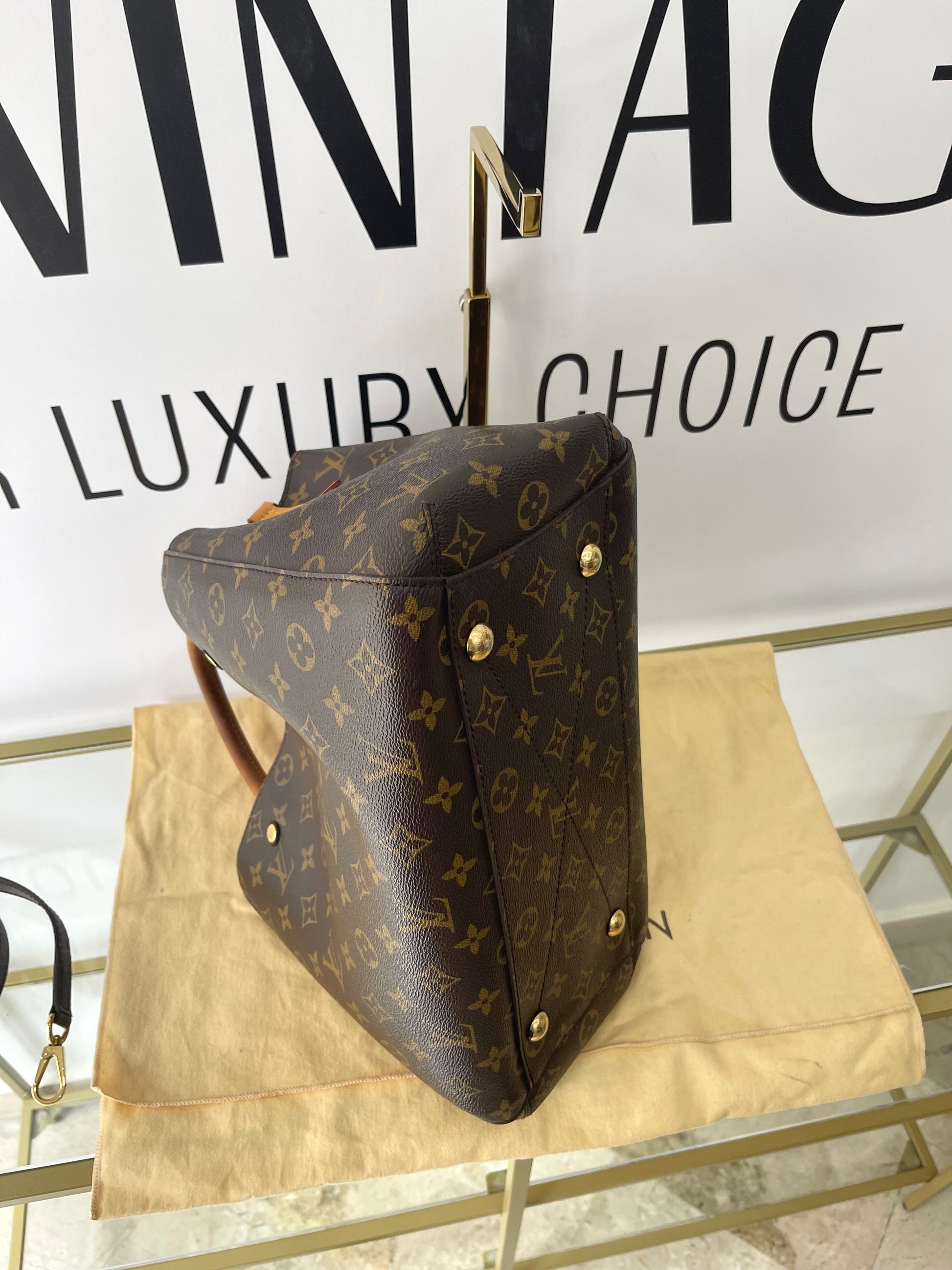 Borsa Montaigne MM Monogram Louis Vuitton