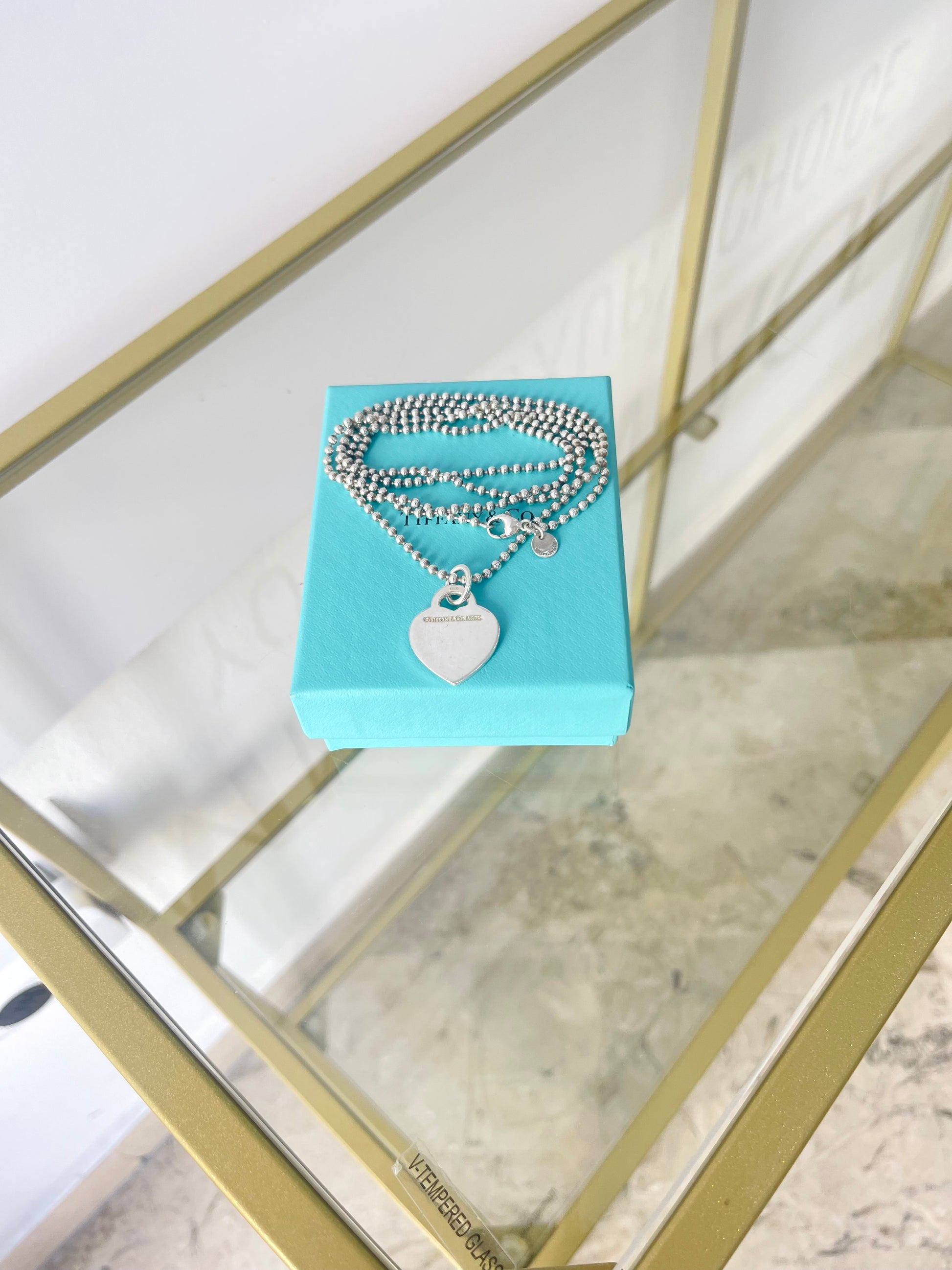 Collana a pallini Cuore M Tiffany
