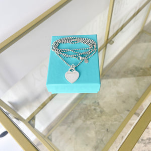 Collana a pallini Cuore M Tiffany