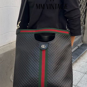 Borsa Shopping Giglio Microguccissima Gucci