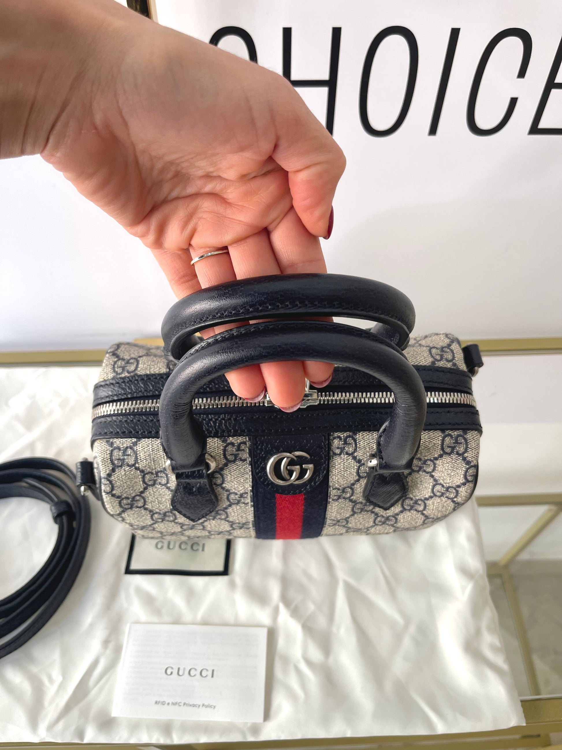 Bauletto Ophidia GG Supreme Gucci