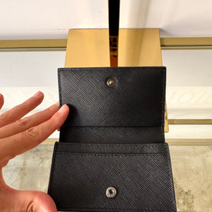 Portamonete in Saffiano Prada
