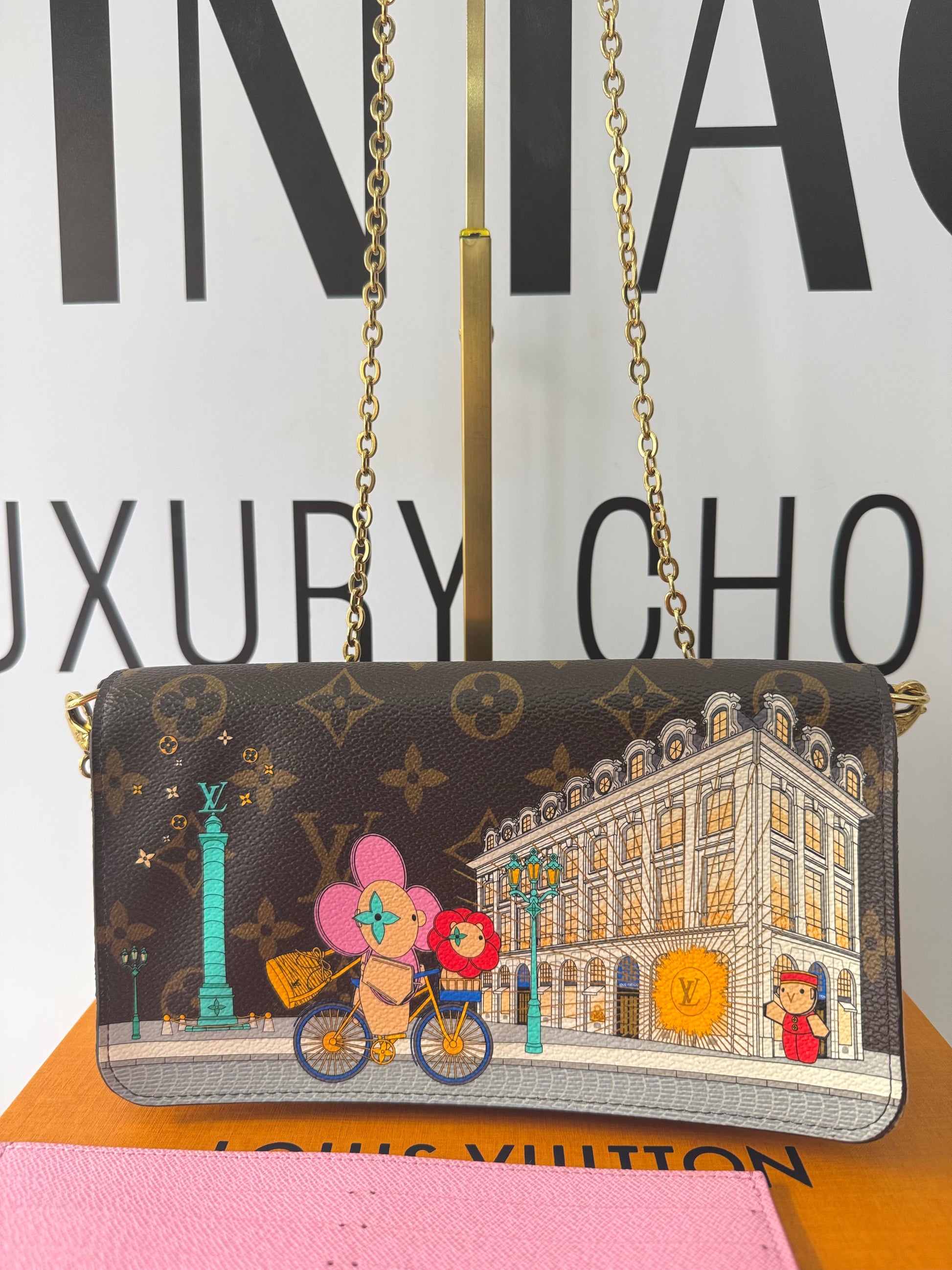 Borsa Félicie Vivienne Westwood in Paris Monogram Limited Edition Louis Vuitton