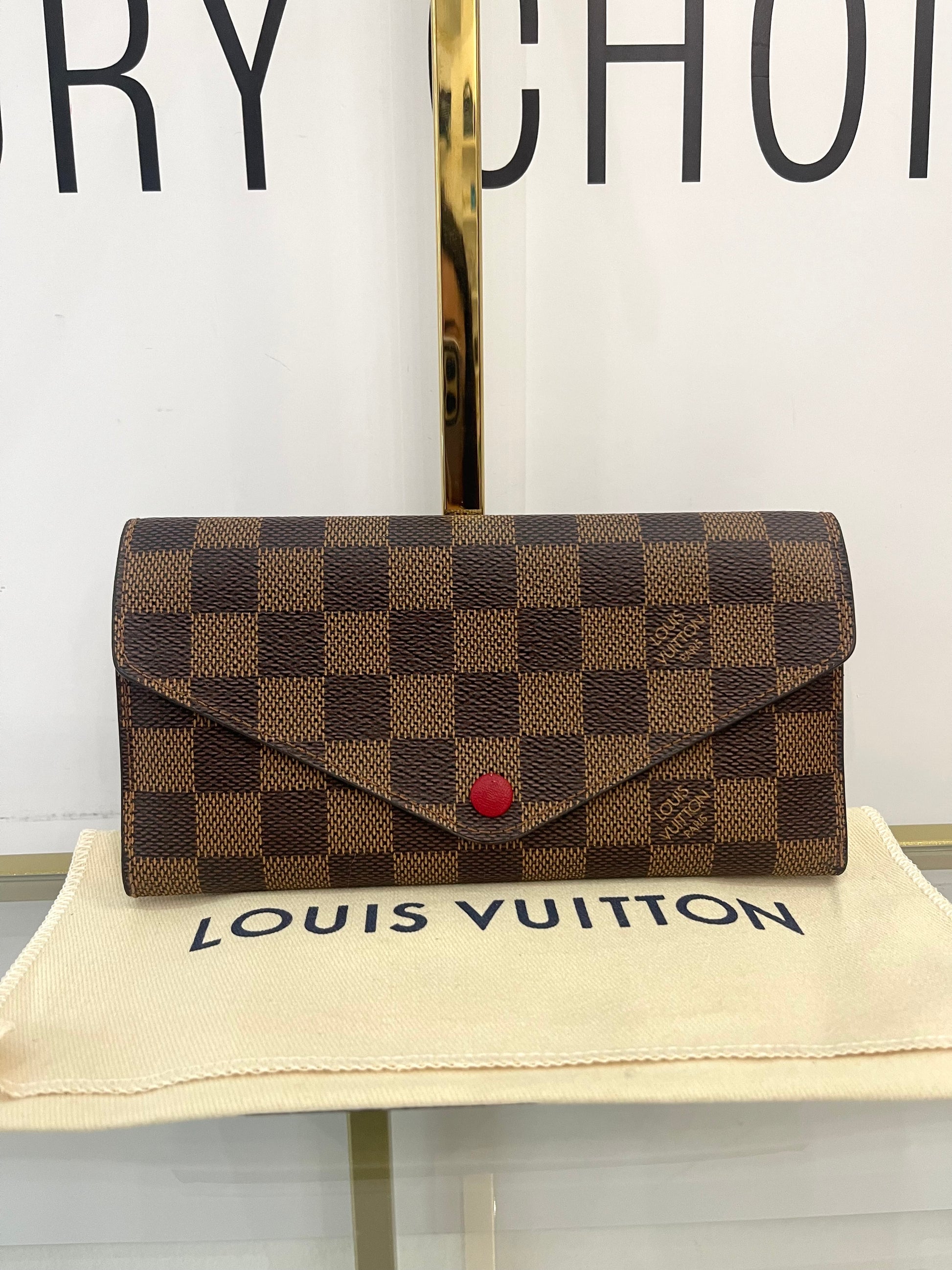Portafoglio Josephine Damier Ebéne Louis Vuitton