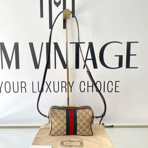 Borsa Camera Bag Horsebit Web Gucci
