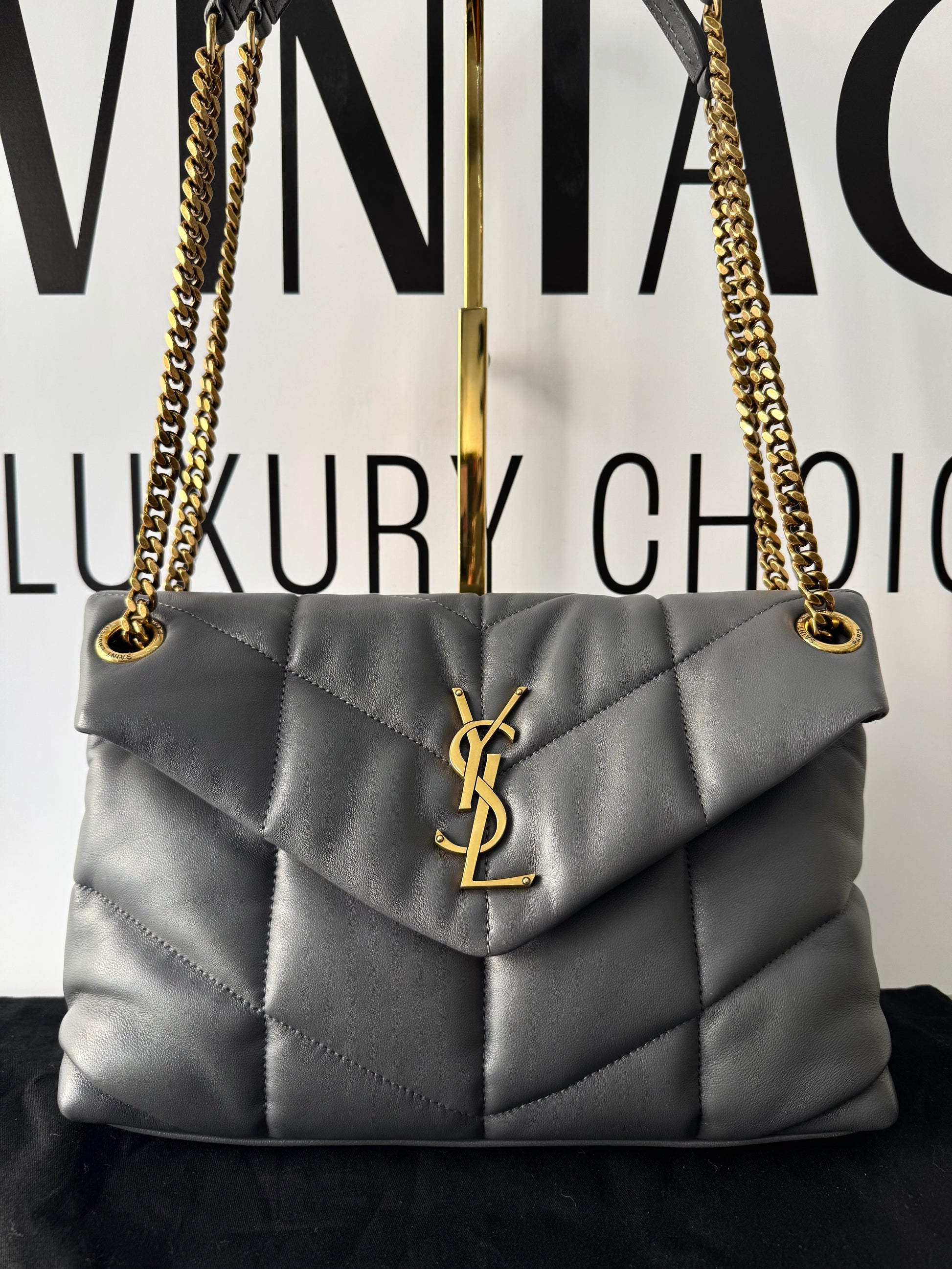 Borsa LouLou Puffer Saint Laurent