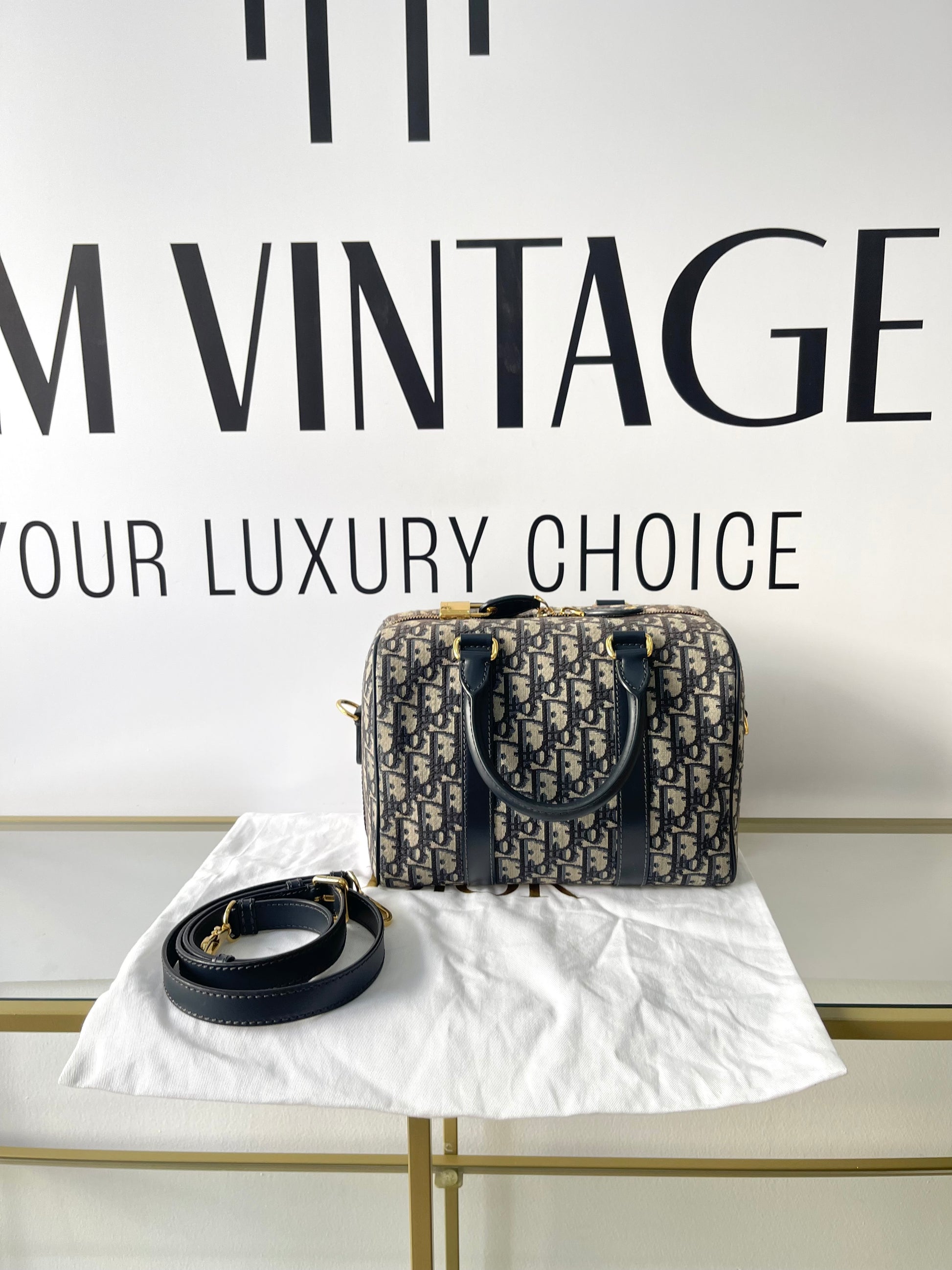 Borsa Dior Grove Jacquard Oblique Christian Dior