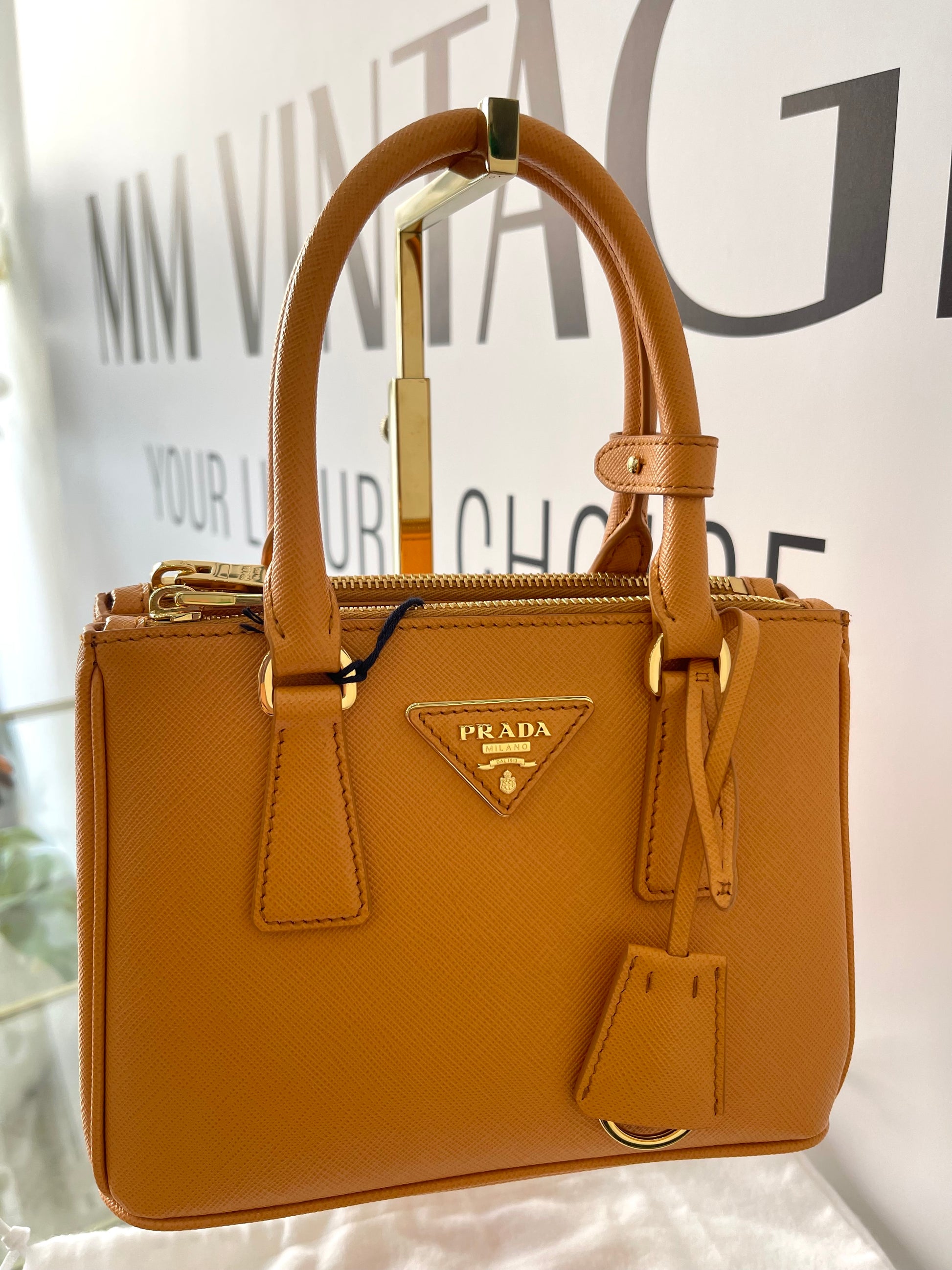 Borsa Galleria Mini in Saffiano Prada