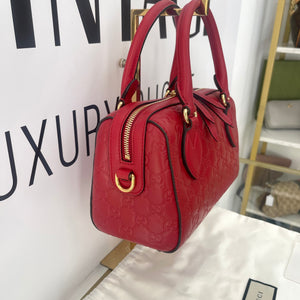 Bauletto Boston Guccissima Gucci