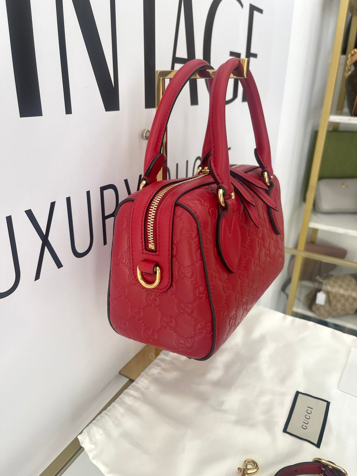 Bauletto Boston Guccissima Gucci
