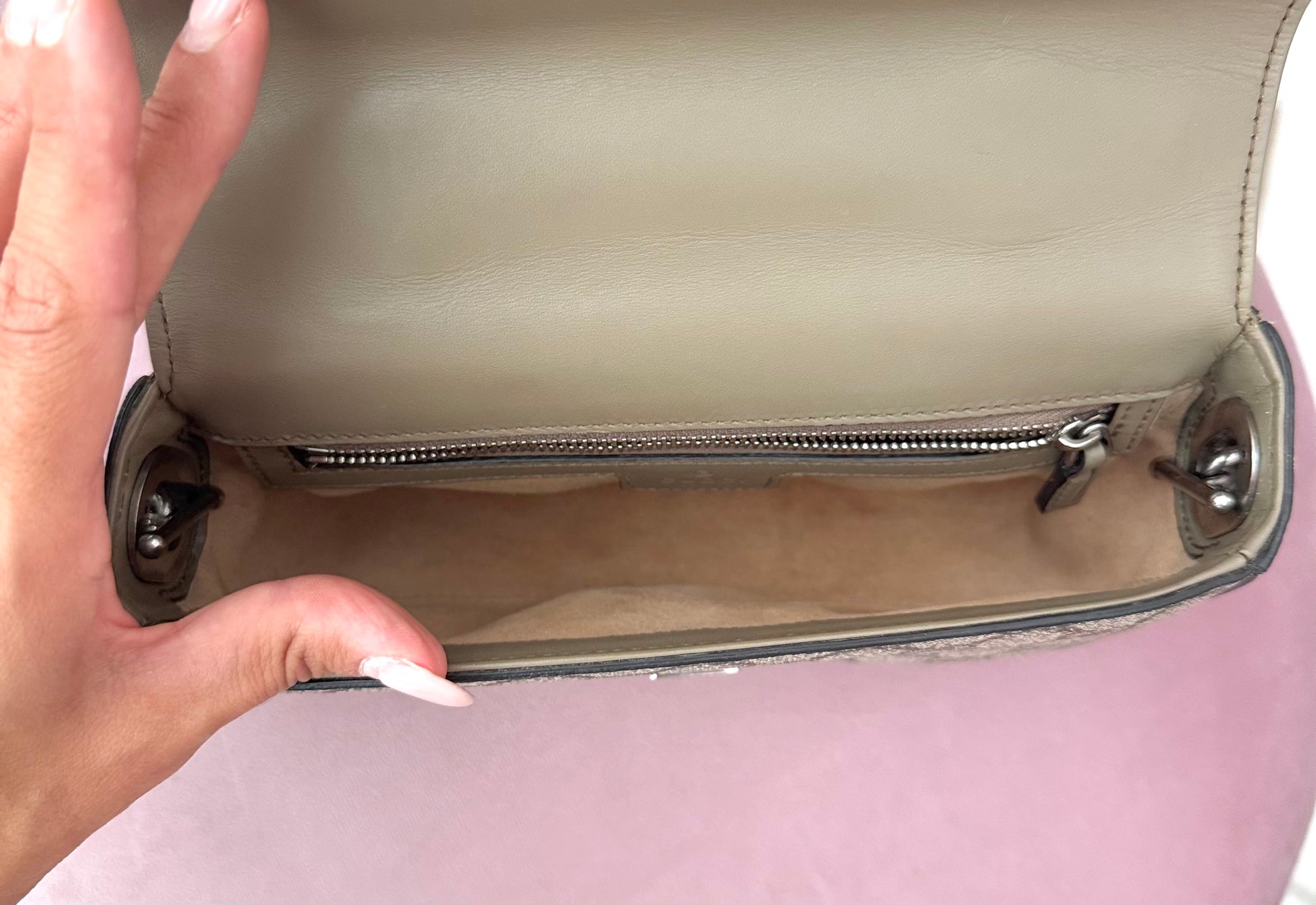 Borsa Petite GG Supreme Gucci