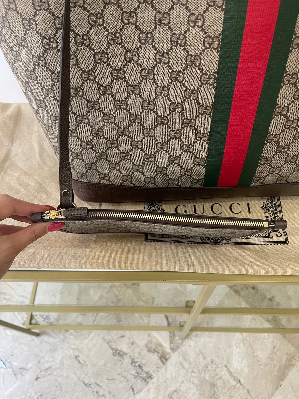 Borsa Shopping Ophidia GG Supreme Gucci