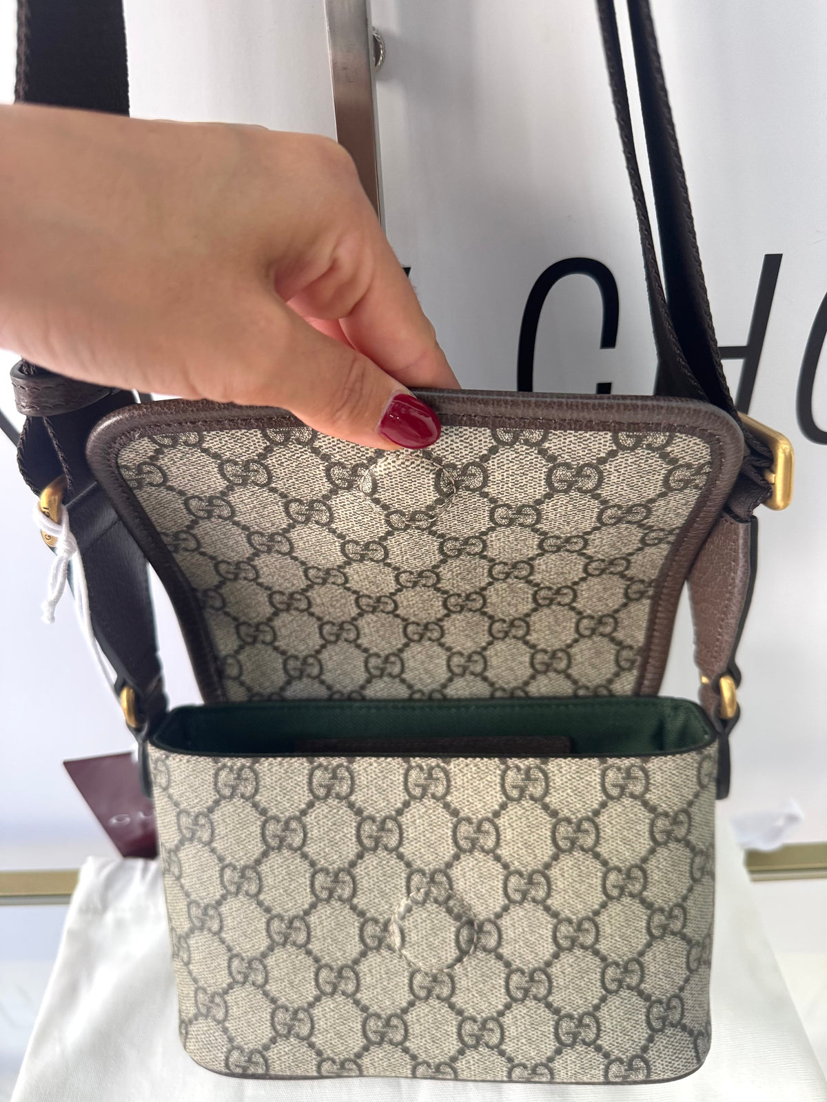 Borsa Mini Ophidia GG Supreme Gucci