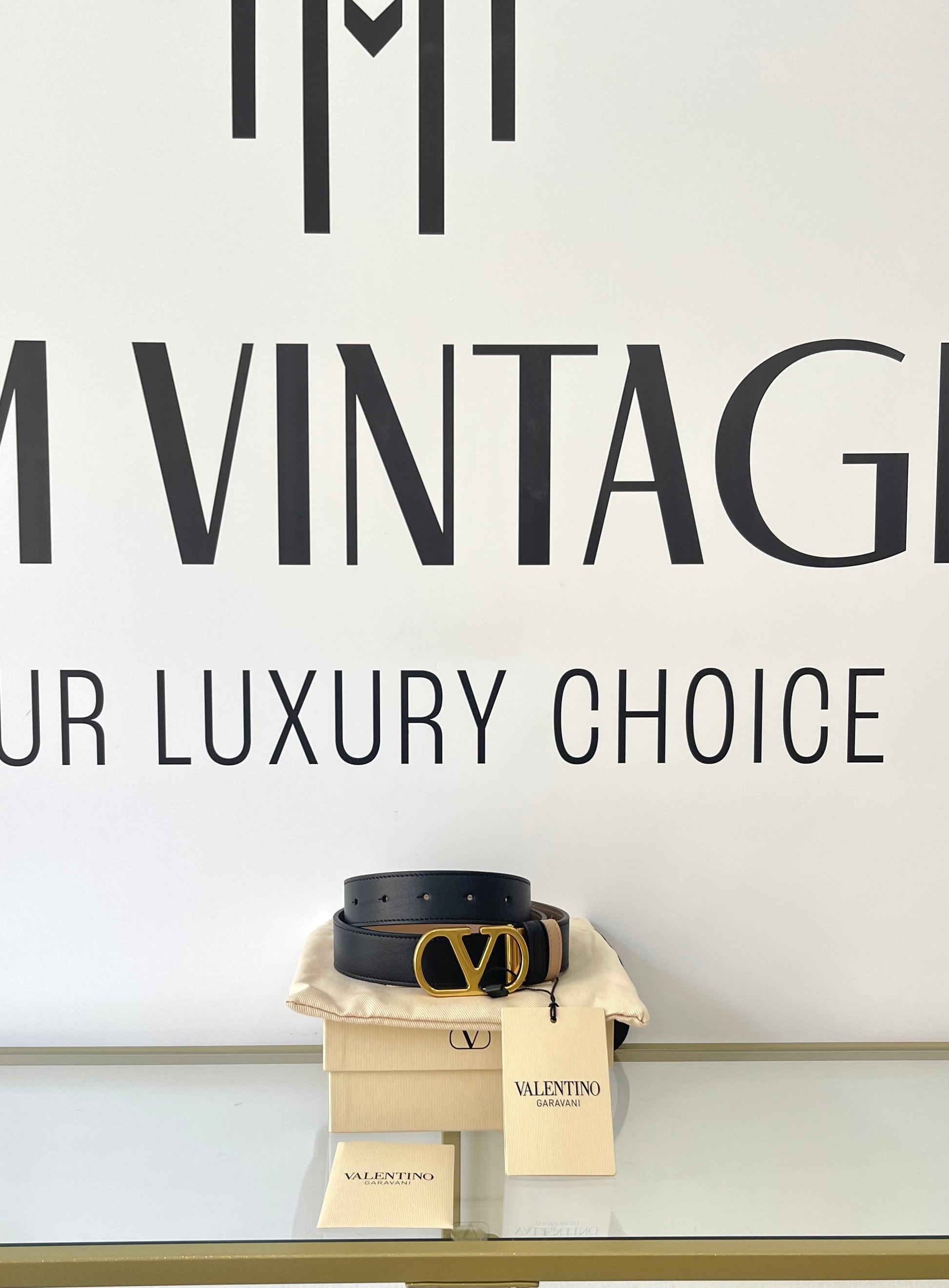 Cintura reversibile VLogo Signature Valentino Garavani