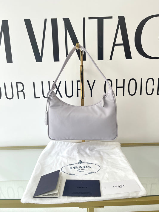 Borsa Re-Edition 2000 in Re-Nylon glicine Prada