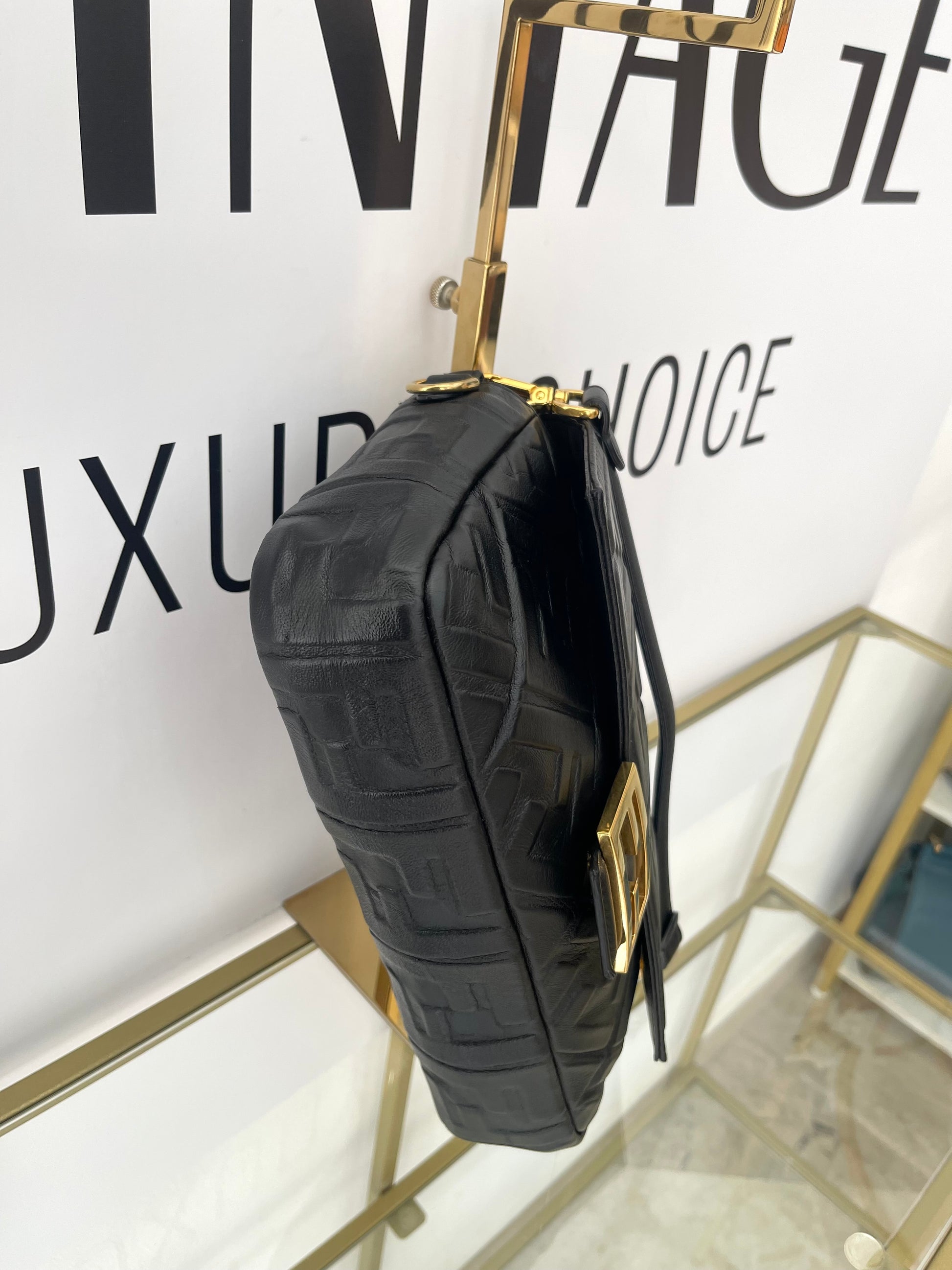 Borsa Baguette FF Fendi