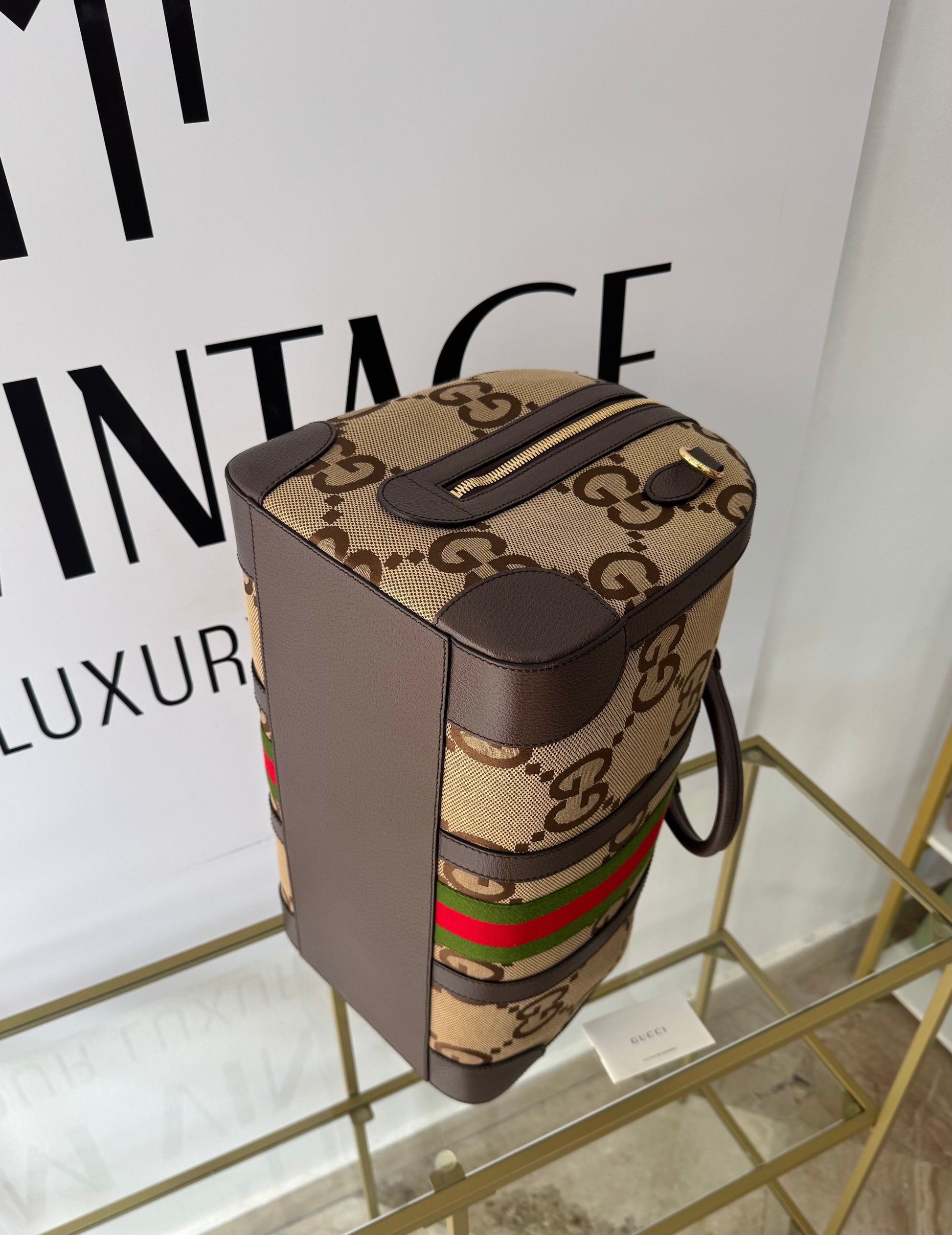 Borsone Savoy GG Jumbo Gucci