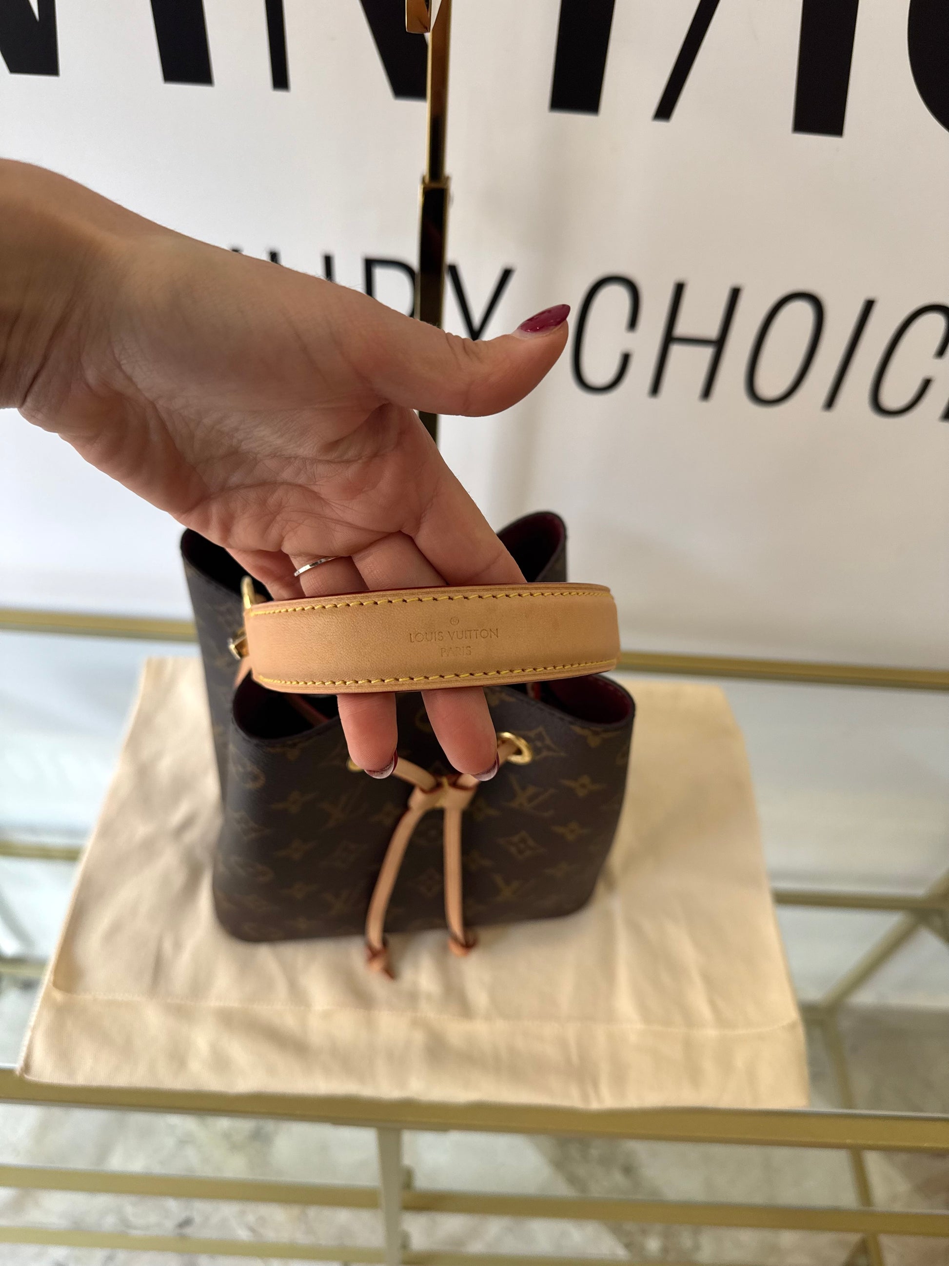 Borsa NéoNoé BB Monogram Louis Vuitton