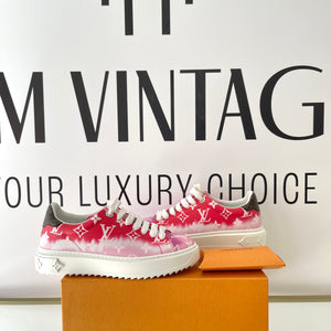 Sneaker Time Out Monogram red/pink Louis Vuitton
