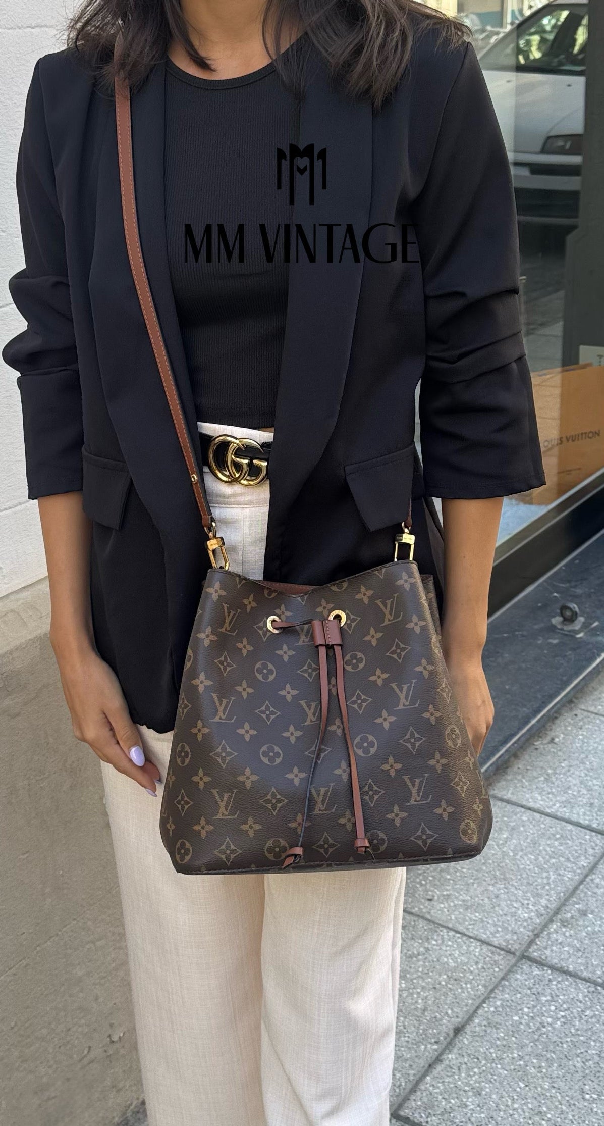 Borsa NéoNoé MM Monogram Louis Vuitton