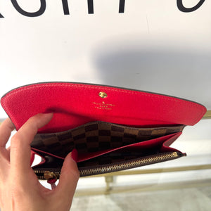 Portafoglio Emilie Damier Ebéne Louis Vuitton
