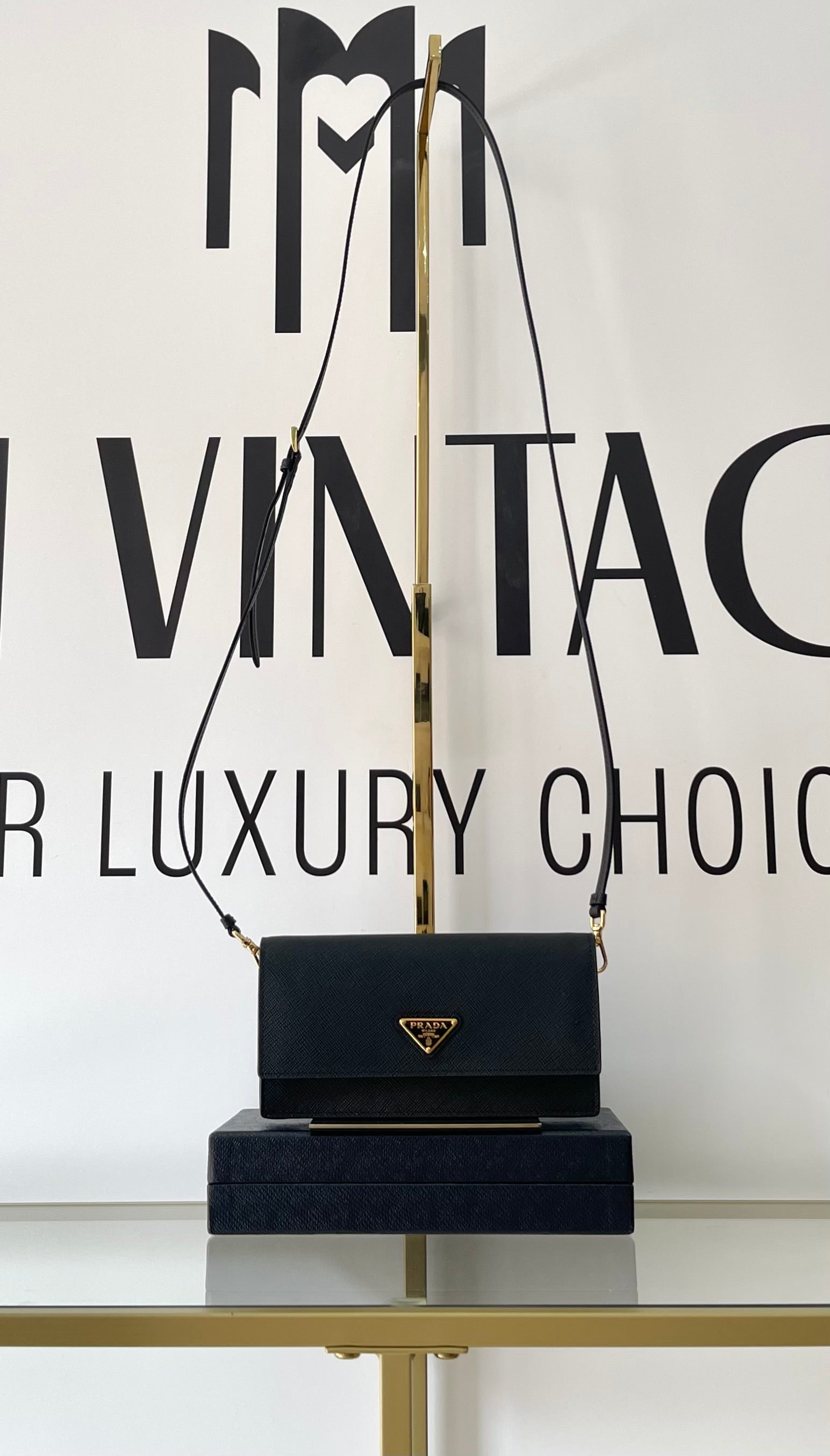 Borsa Mini In Saffiano Prada