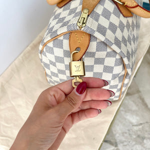 Borsa Speedy 30 Damier Azur Louis Vuitton