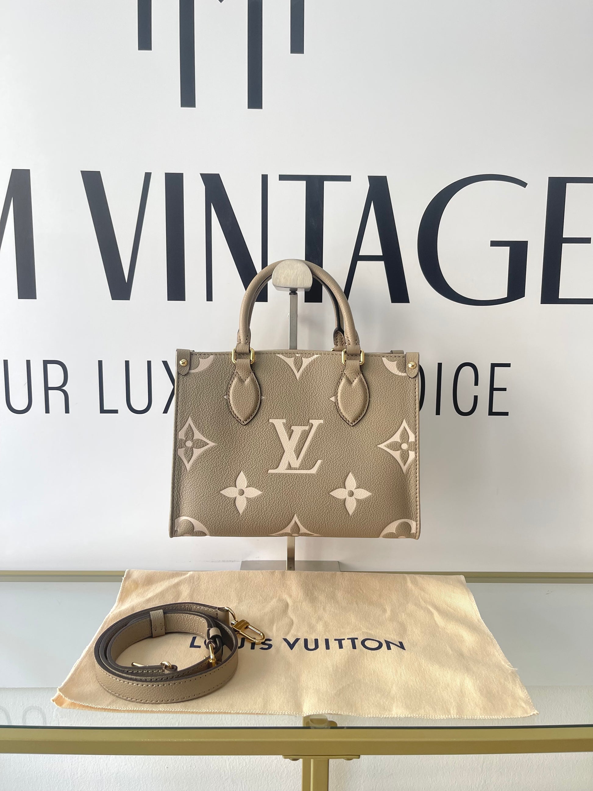 Borsa OnTheGo PM Monogram Empreinte Louis Vuitton