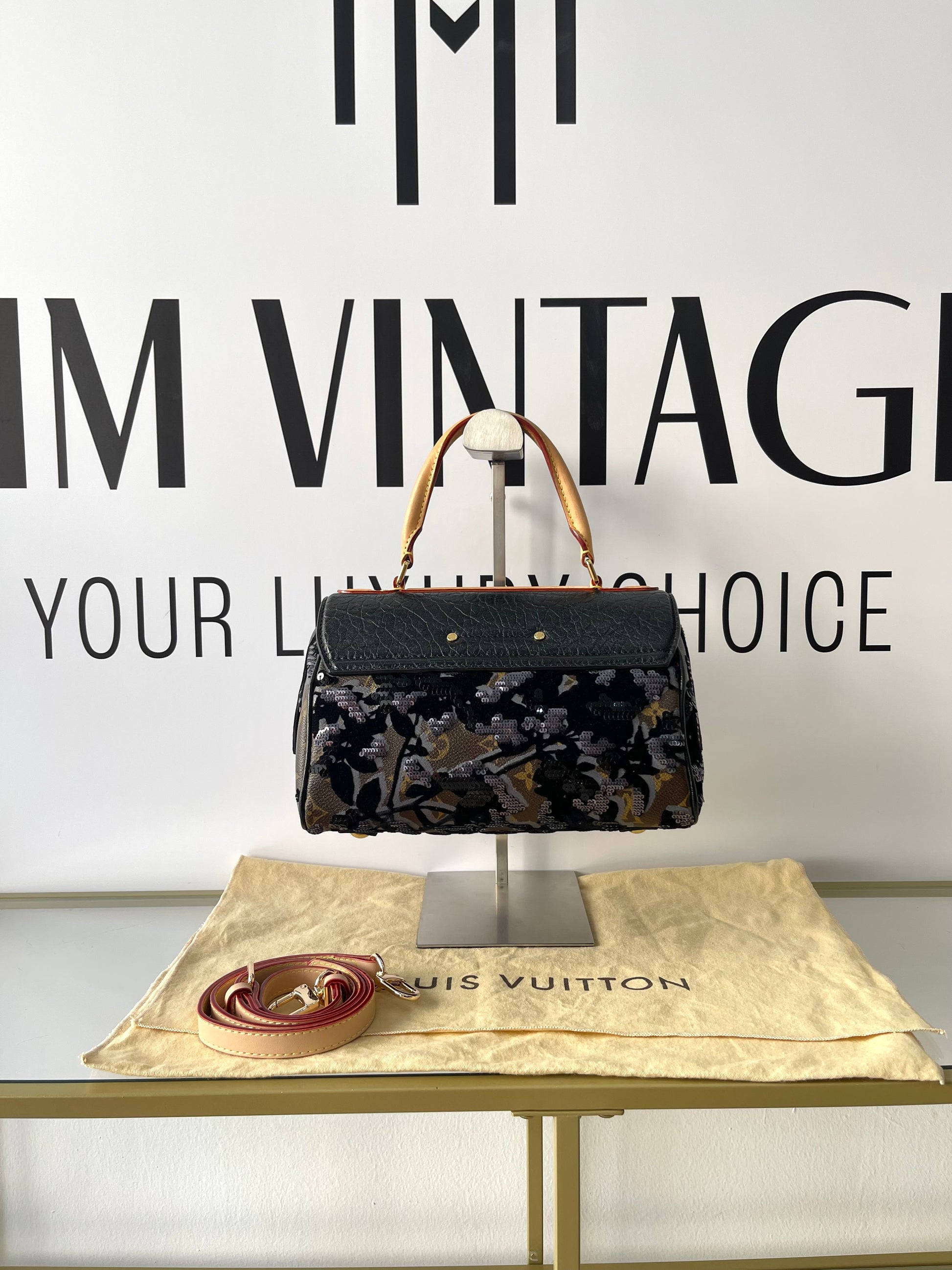 Borsa Fleur de Jais Carrousel Monogram Louis Vuitton LIMITED EDITION