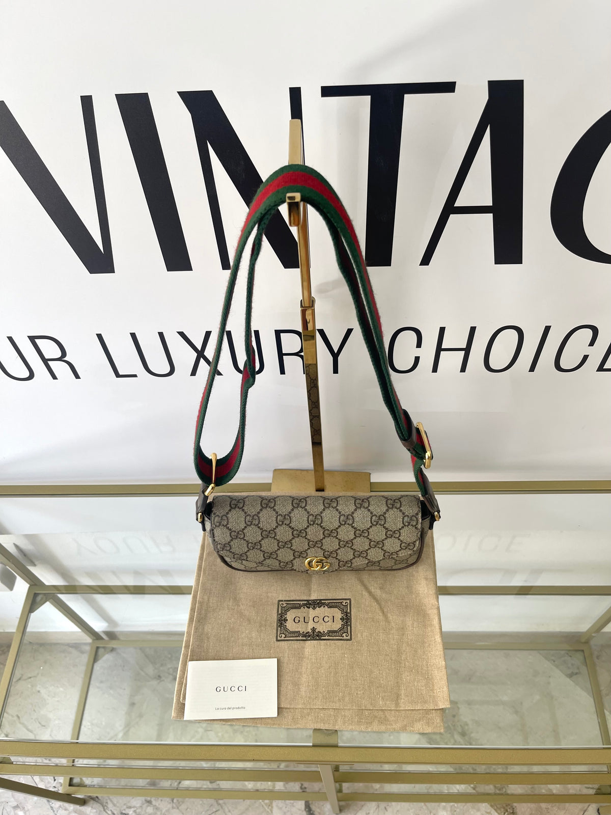 Pochette Ophidia GG Supreme Gucci