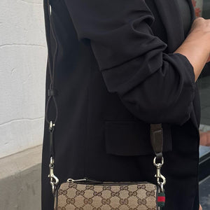 Borsa tracolla Cilindrica Mini GG Gucci