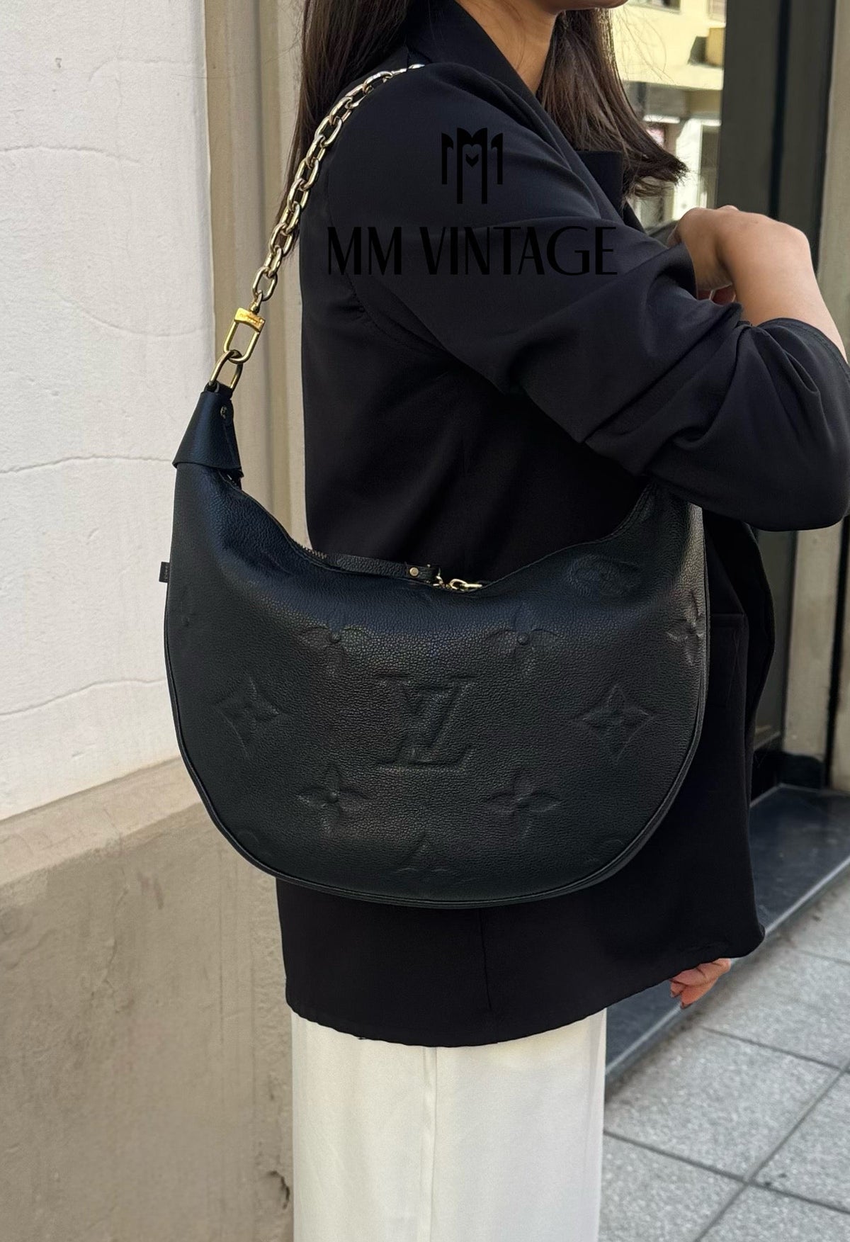 Borsa Loop Hobo Monogram Empreinte Louis Vuitton