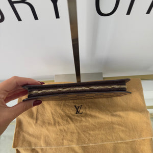 Portafoglio Zippy Damier Ebène Louis Vuitton