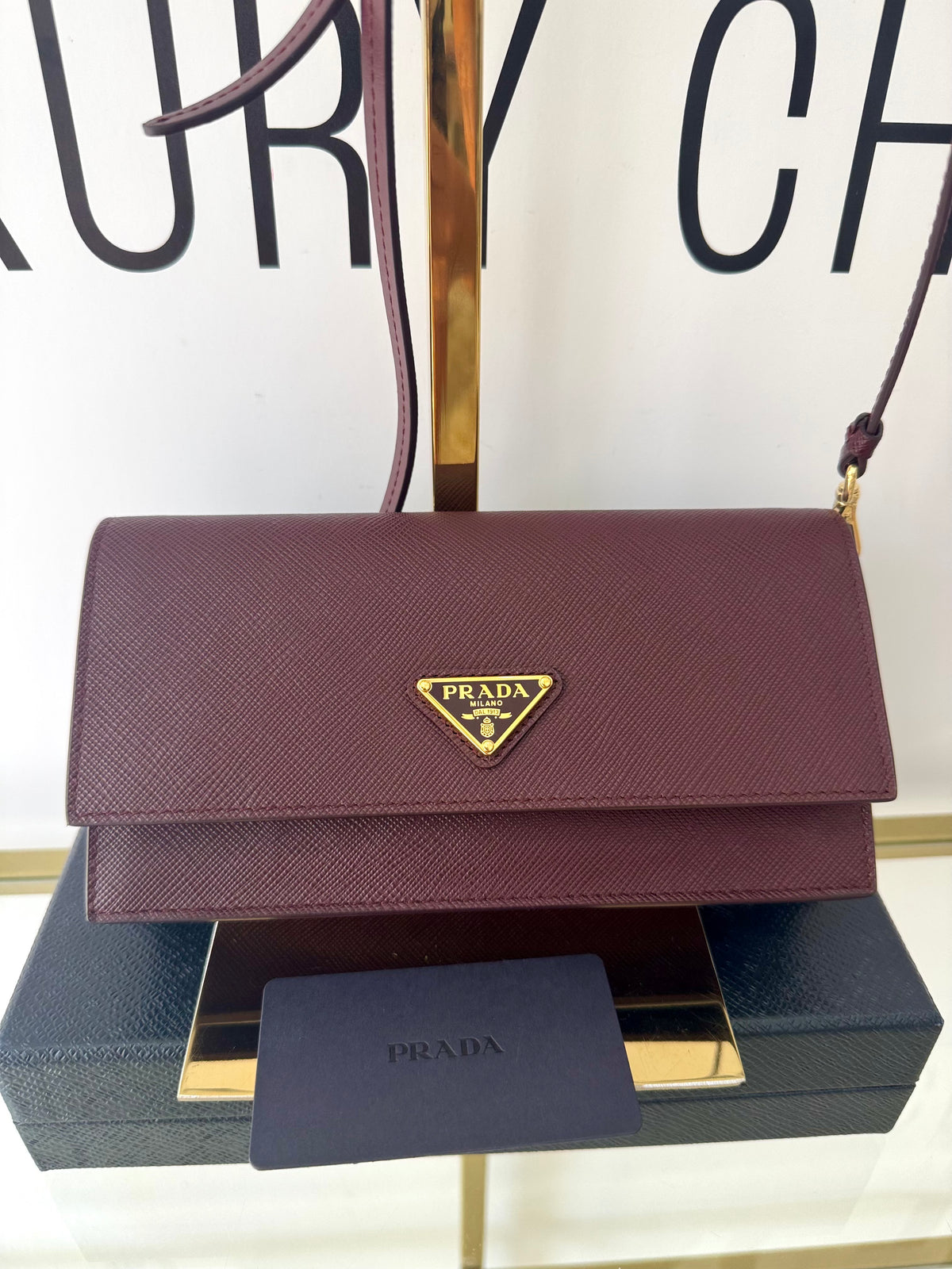 Borsa Mini In Saffiano Prada