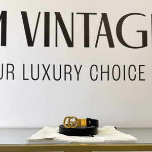 Cintura reversibile GG Marmont Supreme 2 cm Gucci