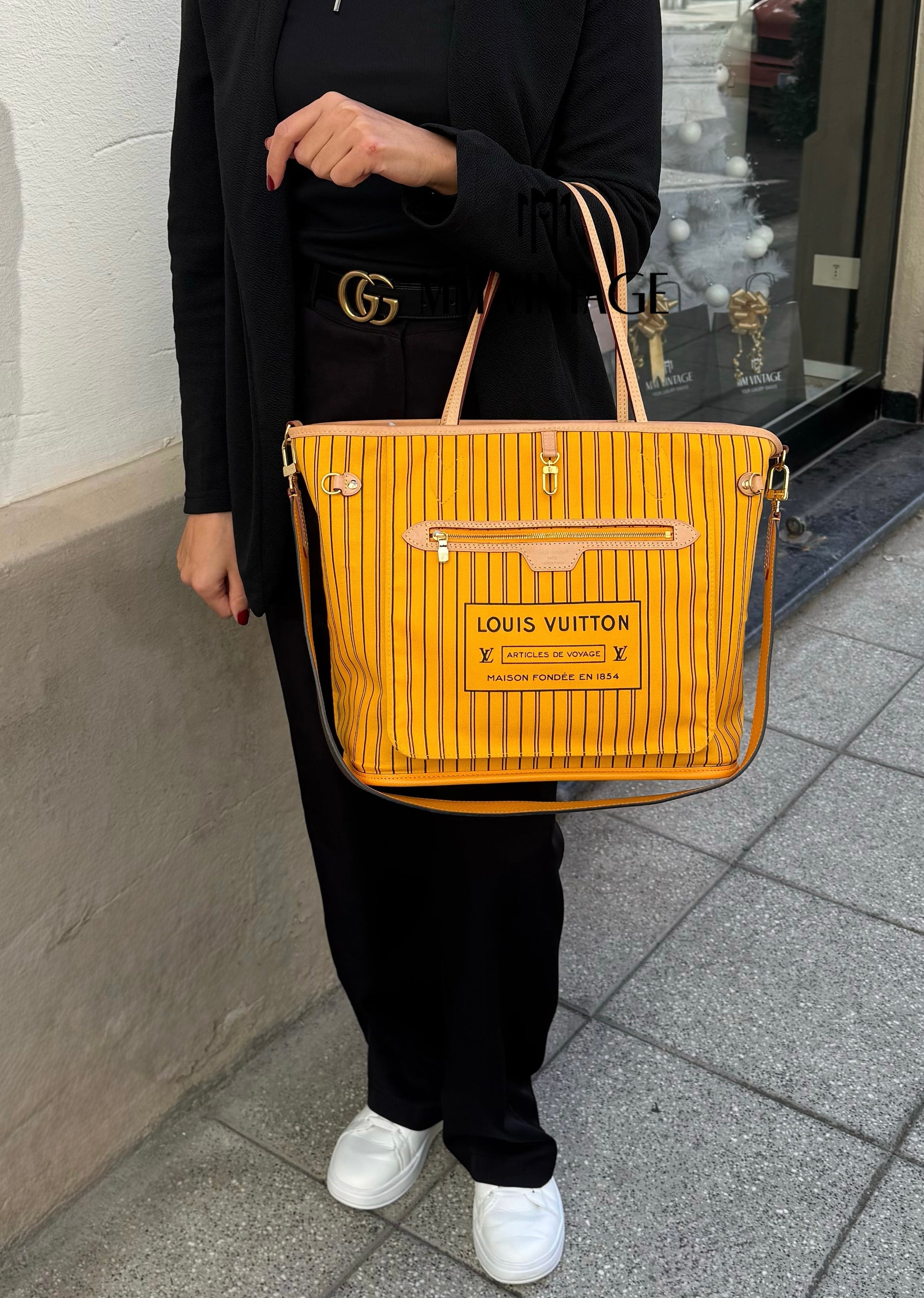 Borsa Neverfull Bandoulière Inside Out MM Reversibile Louis Vuitton