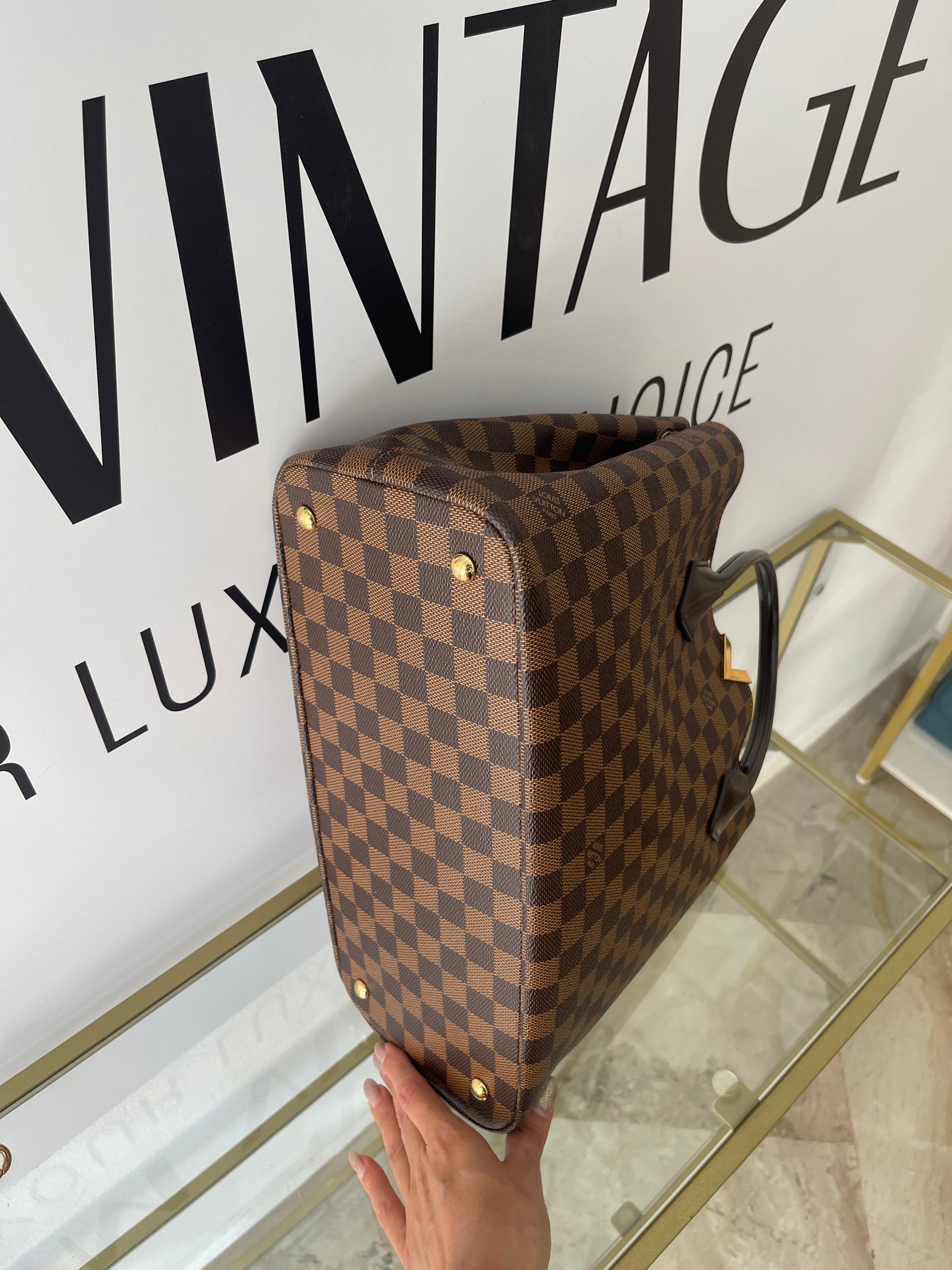 Borsa Kensington Damier Ebène Louis Vuitton