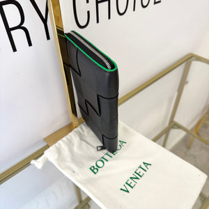 Portafoglio Cassette nero Bottega Veneta