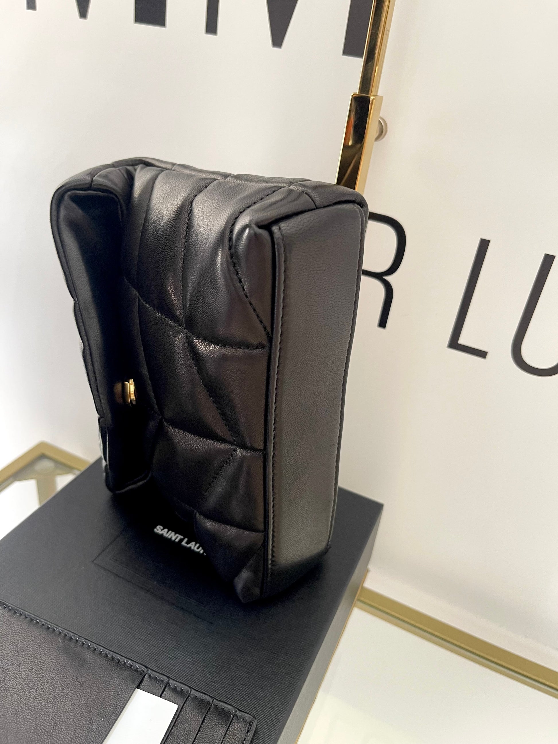 Pouch LouLou Puffer Saint Laurent