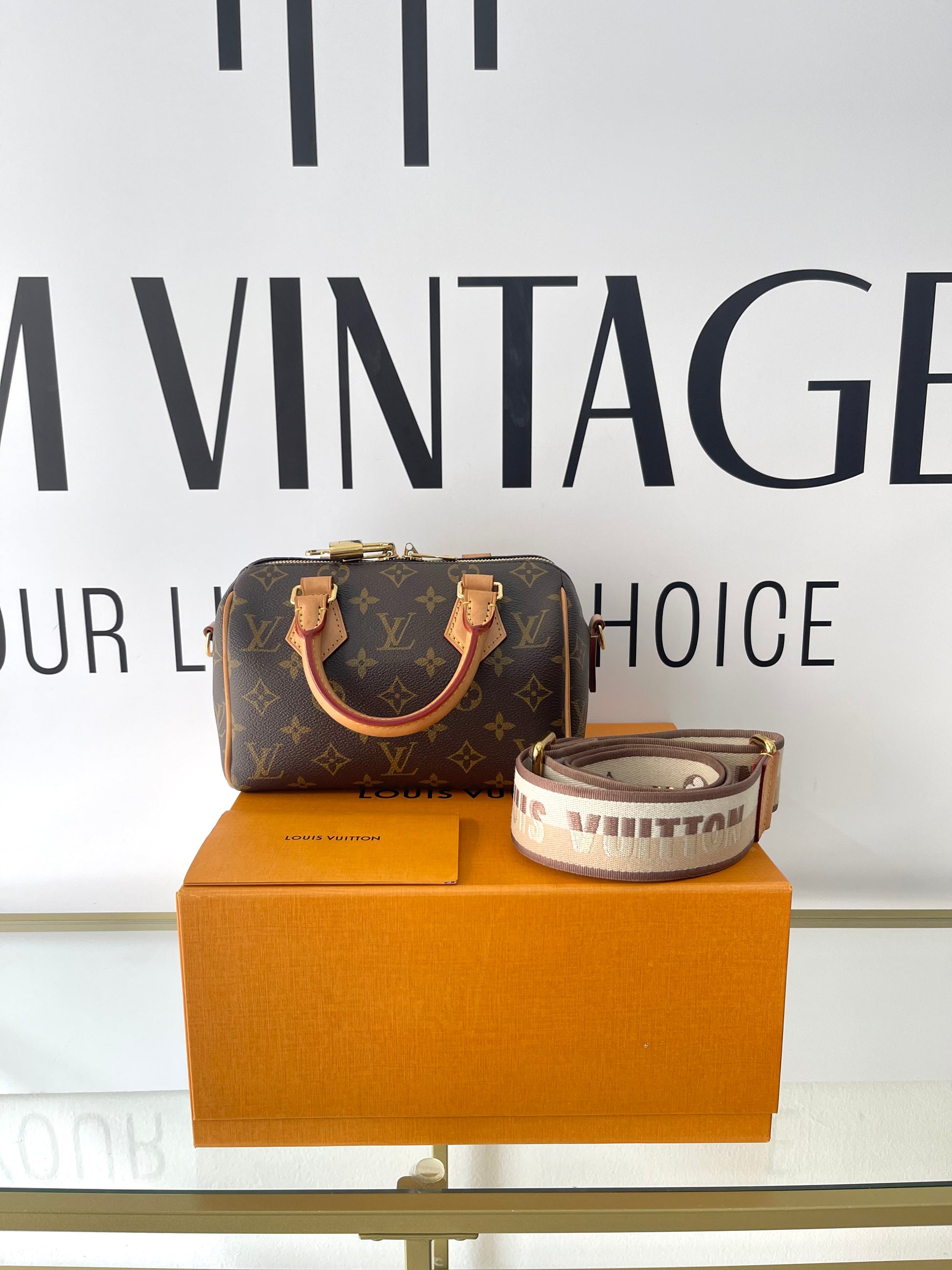 Borsa Speedy Bandoulière 20 Monogram Louis Vuitton